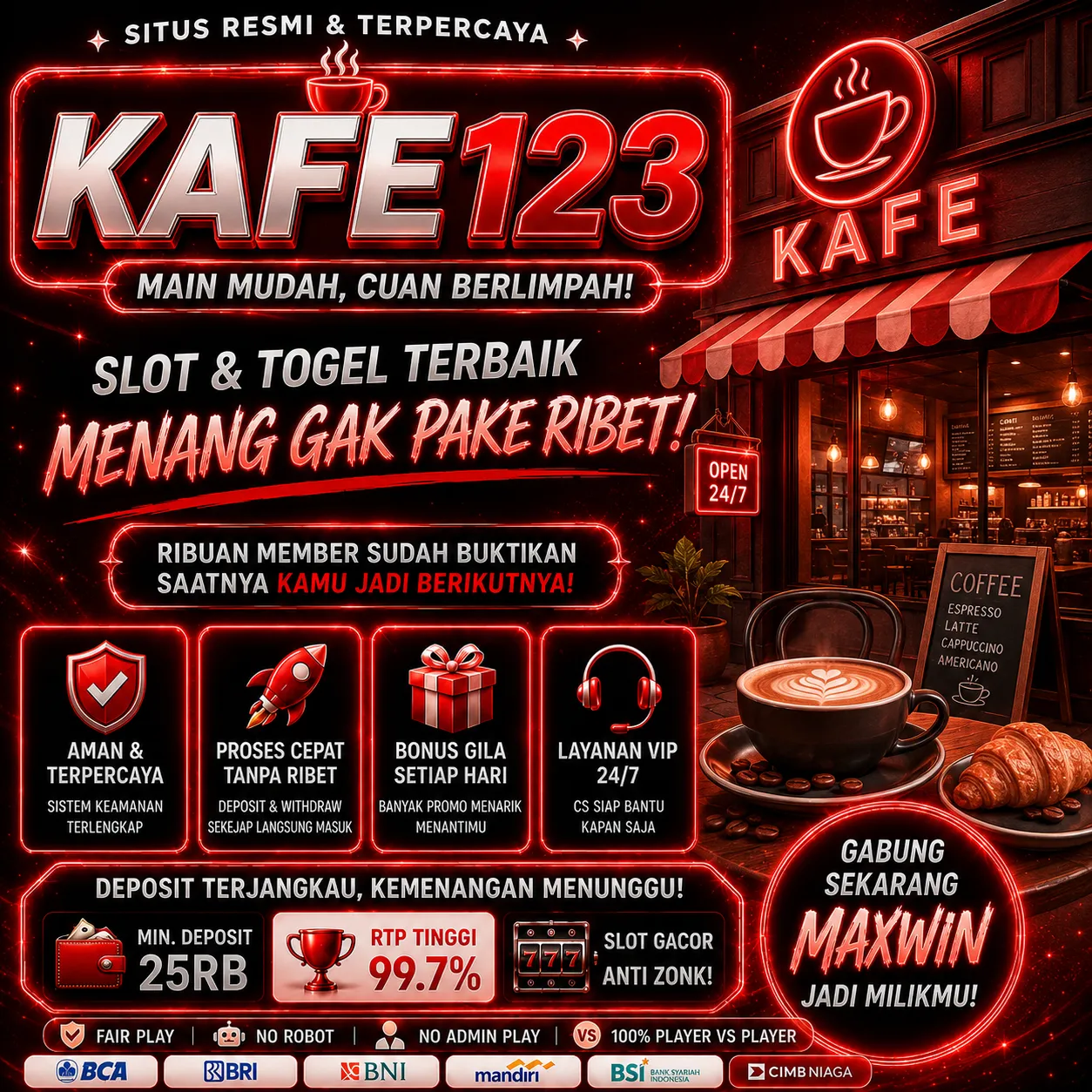 KAFE123 Banner